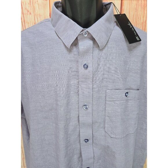 Travis Mathew Studebaker Mens XL Shirt Cadet Color Short Sleeve NWT NEW - Picture 3 of 9